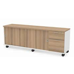 Mejor Rectangular Shape Desk C/W Steel Modesty Panel