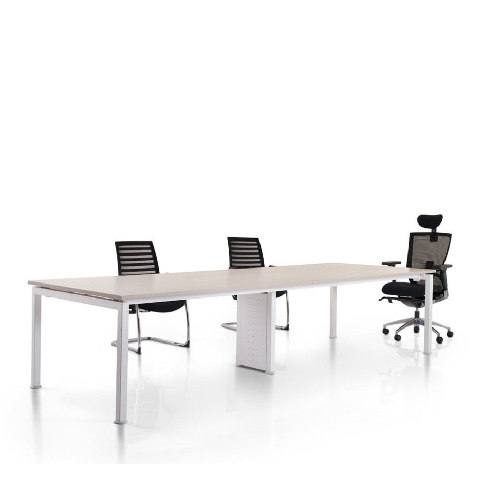 Pole Leg Conference Table