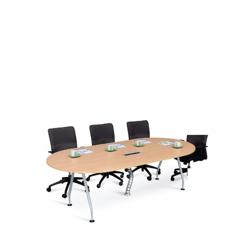 Pole Leg Conference Table