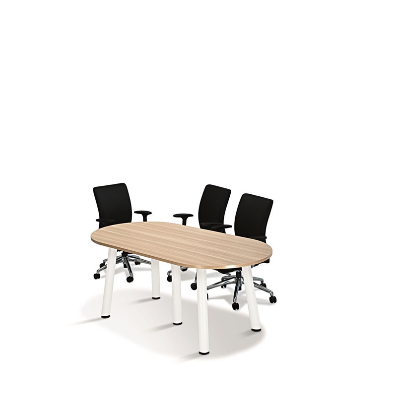 Pole Leg Conference Table