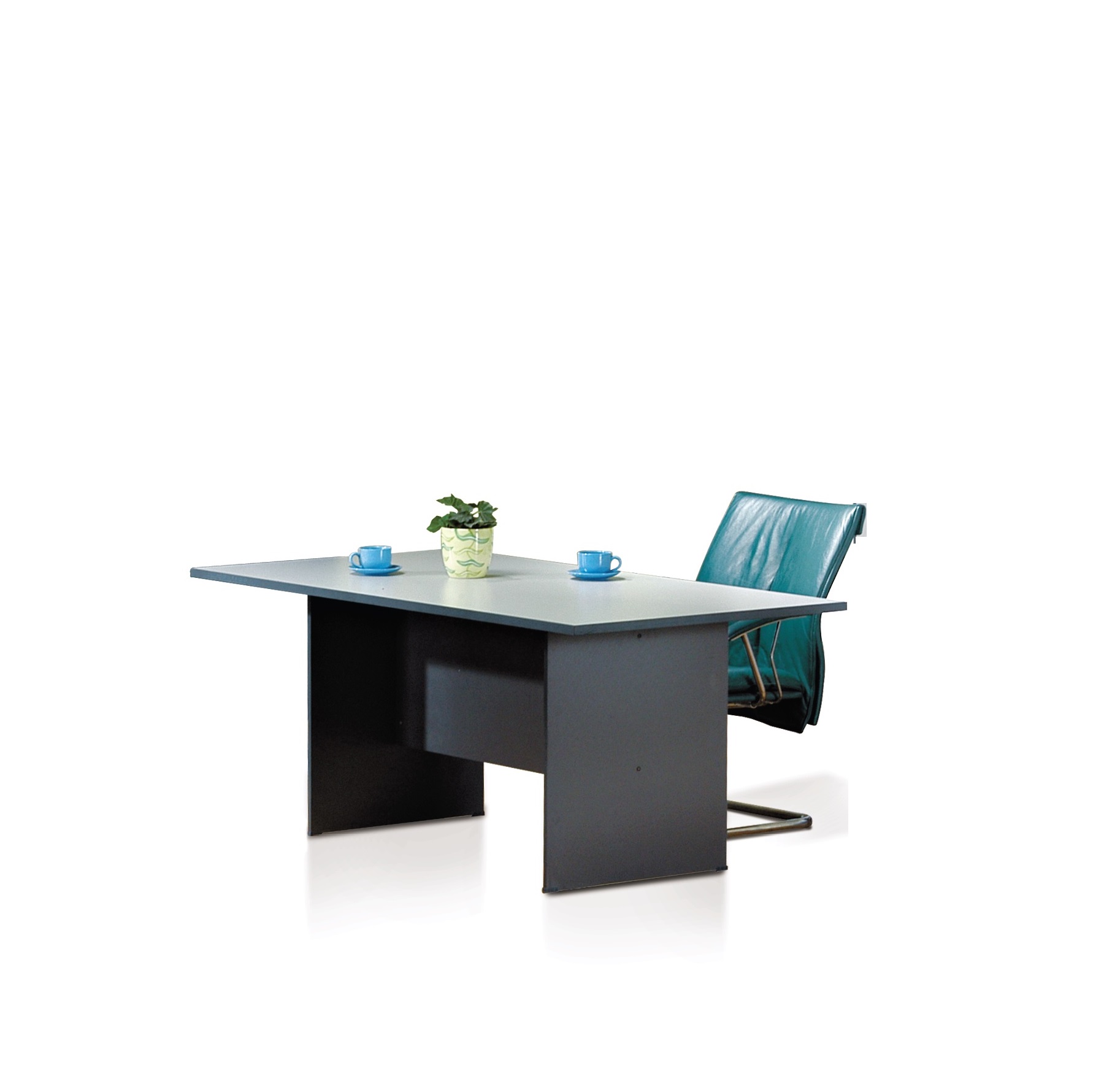 Pole Leg Conference Table