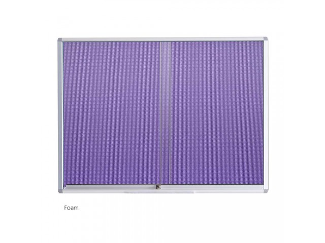 CORK BOARD-SLIDING GLASS ALUMINIUM FRAME